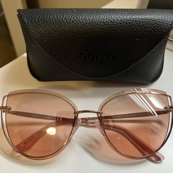 Rose gold cat eye sunglasses - Picture 11 of 11